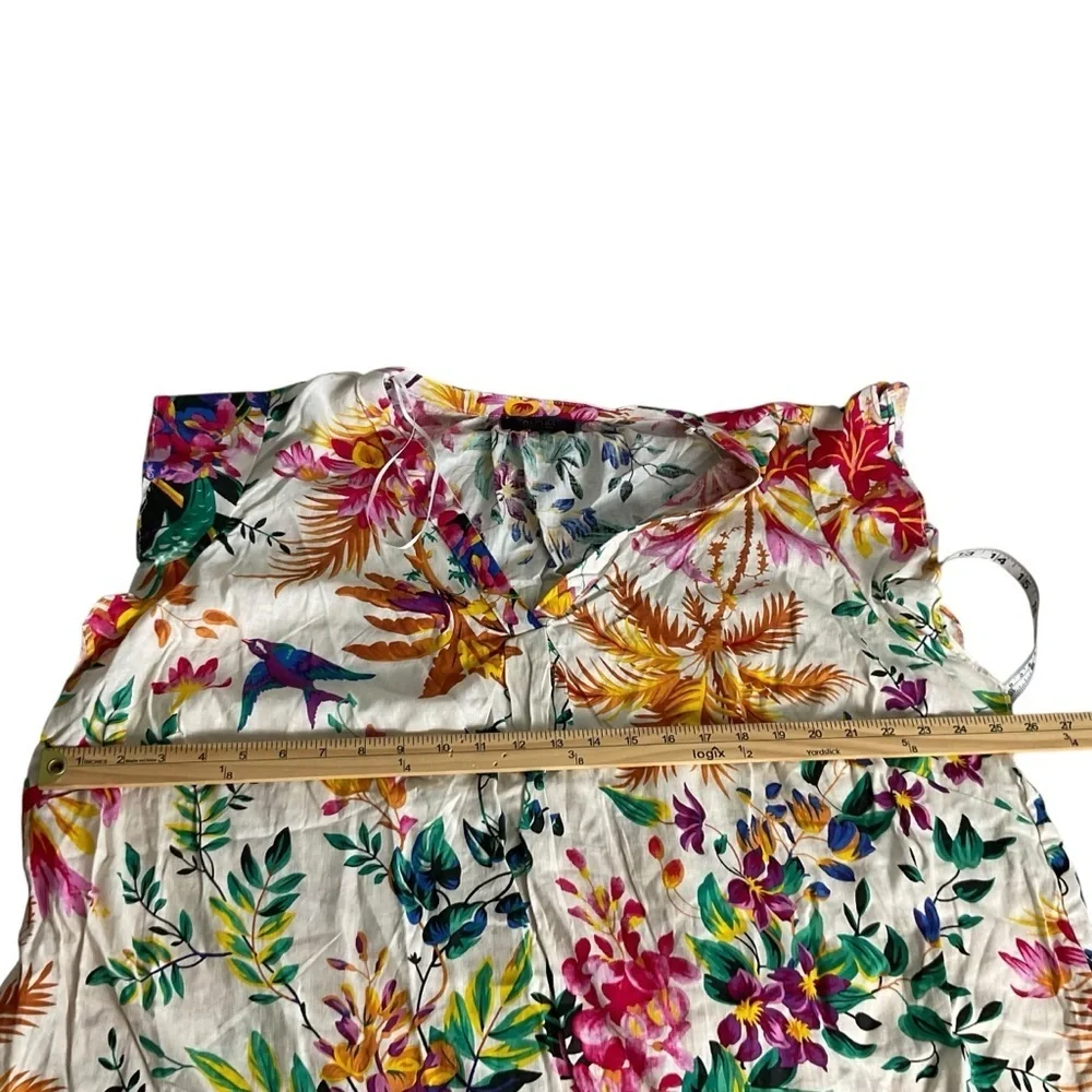 RACHEL Rachel Roy Vibrant Floral Blouse - Picture 7 of 8
